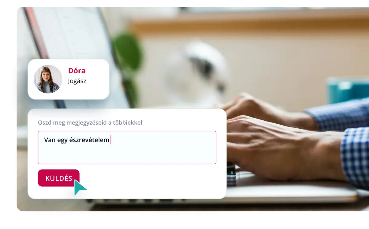 Keskustele suoraan asiakirjan sisällä